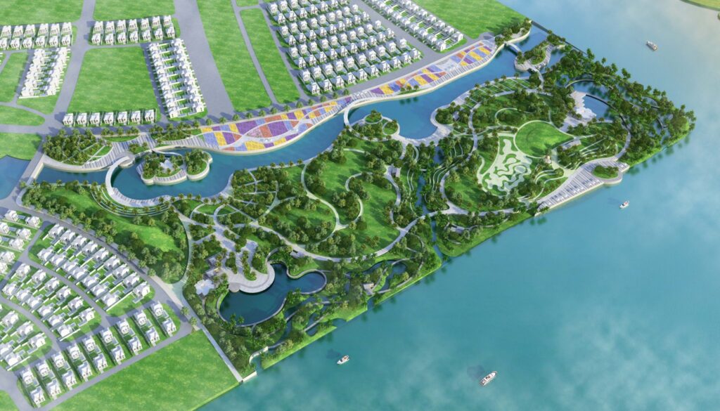 phoi canh cong vien palm marina