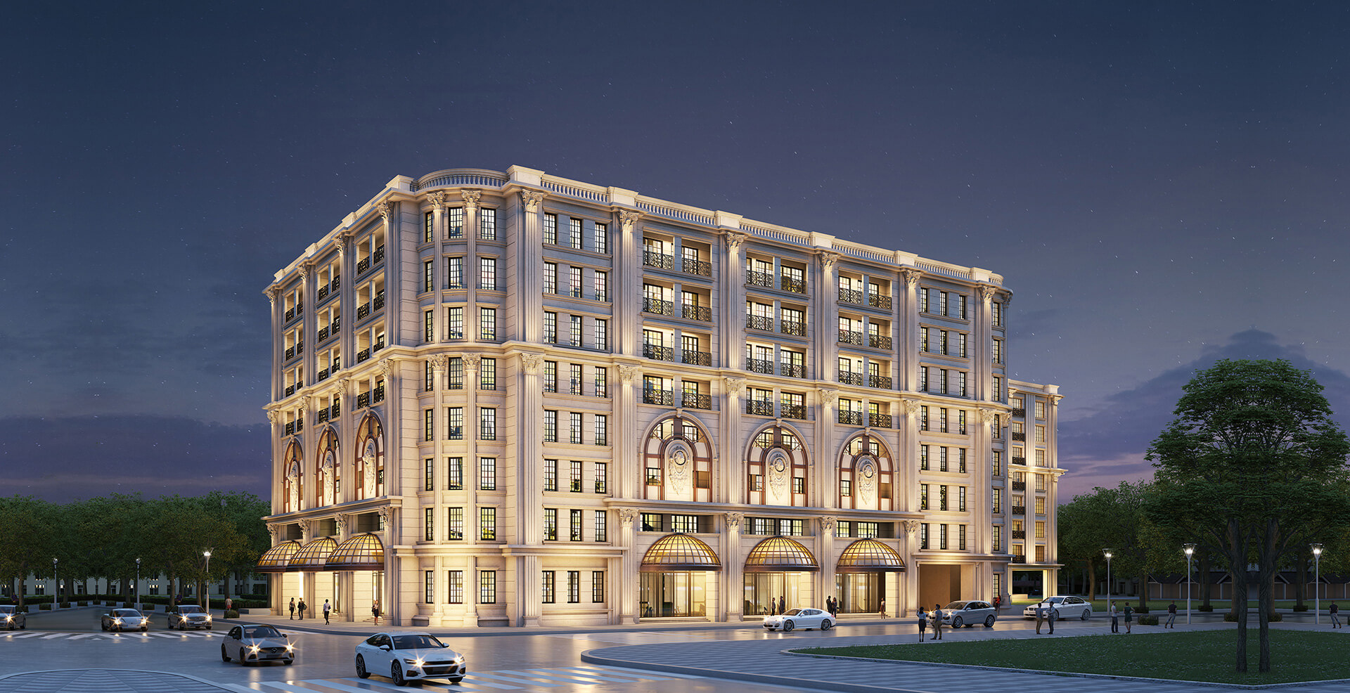phoi canh co nen mua the grand ha noi