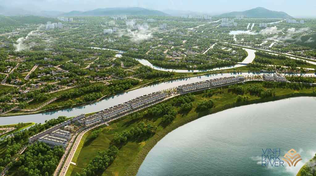 phoi canh vinh park river